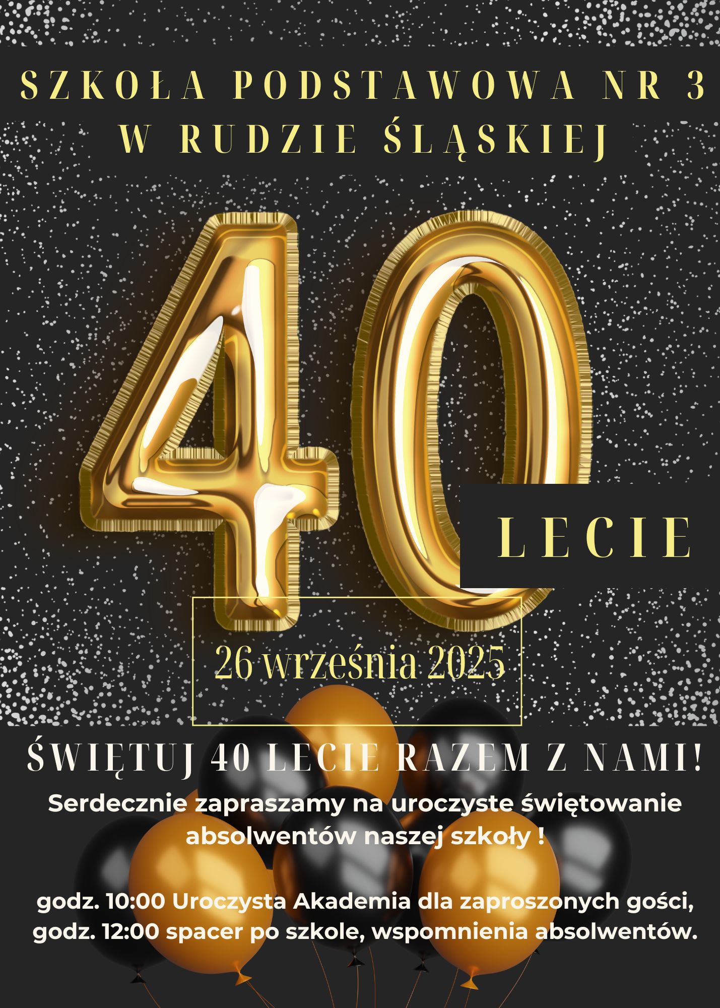 40lecie plakat